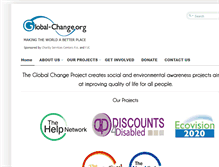 Tablet Screenshot of global-change.org